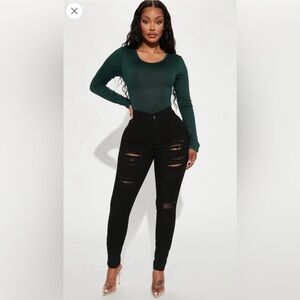 Tris Skinny Jeans - Black